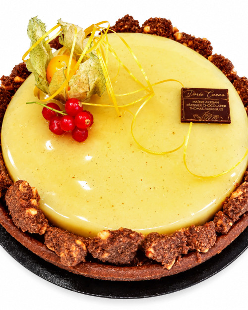 Tarte Poire Chocolat  6 pers